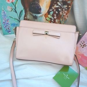 Kate Spade Angelica pink bow bag